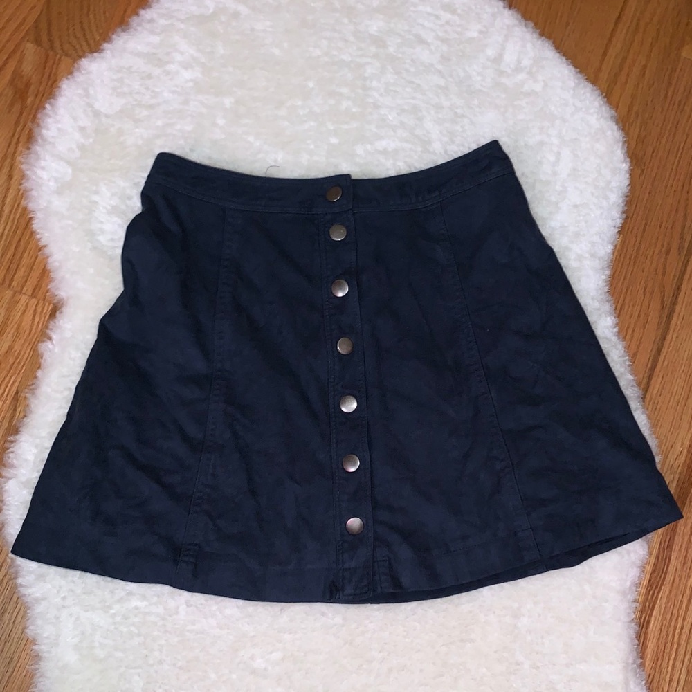 Aeropostale button skirt sz S